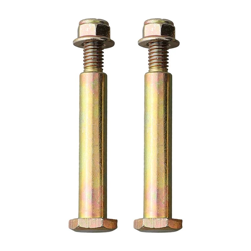 

ABMI-2Pcs DECK WHEELS 5Inch Deck Wheels And Axle Bolts For Hustler/Toro Ride On Mowers Garden Machine
