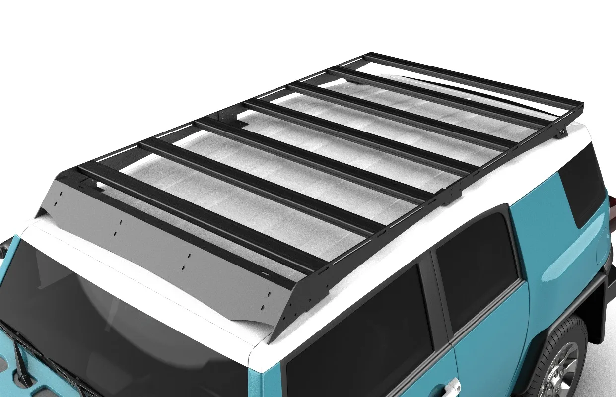 Best Selling Off-road Parts Steel Roof Rack Steel for Pick up Aftermarket Black Roof Luggage