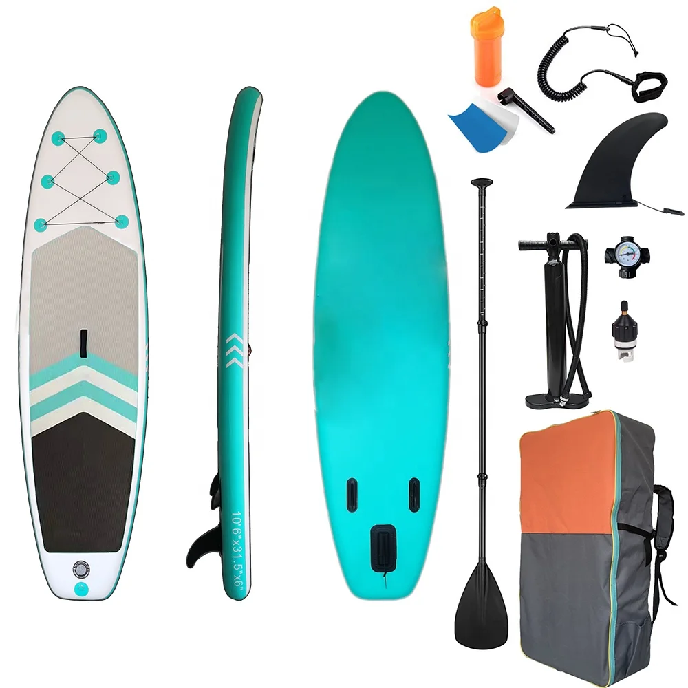 

A streamlined, single-person inflatable stand-up paddleboard ，ideal for extended workouts in open water