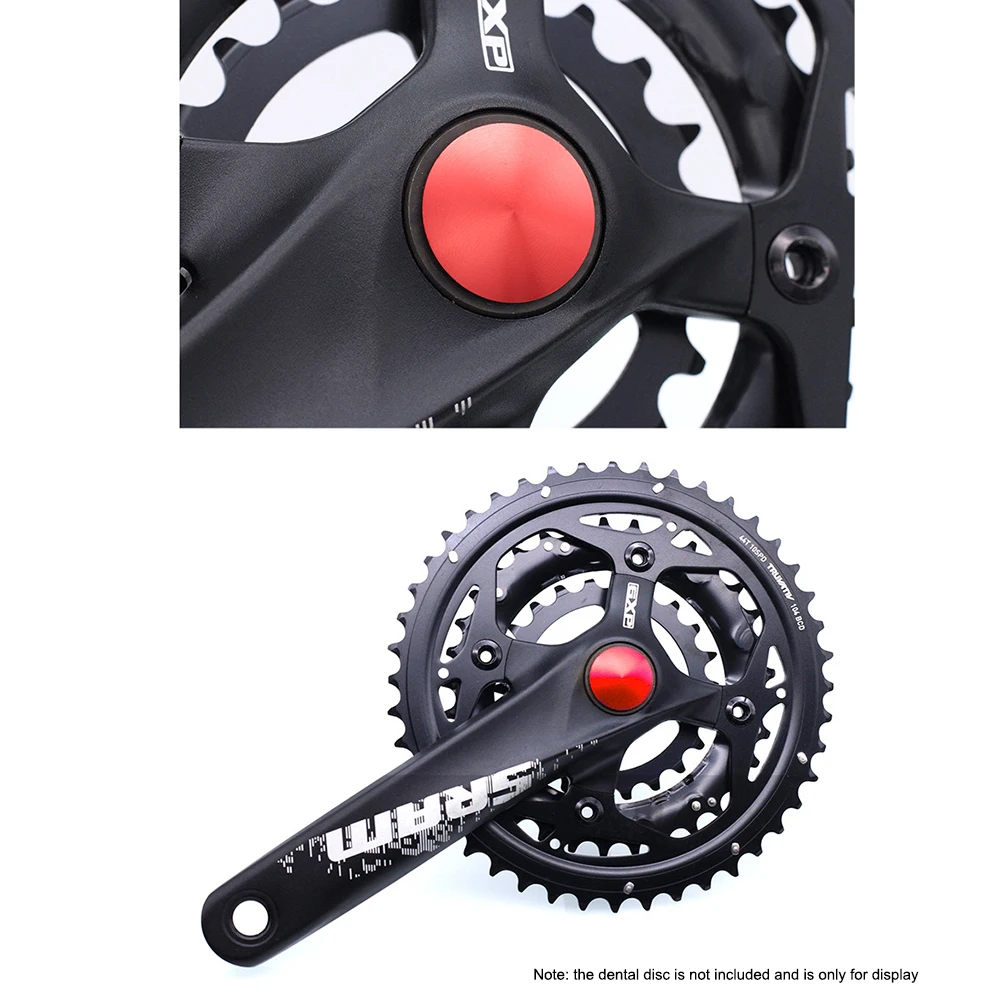 Aluminum Alloy Road Bicycle Crankset Cap Hollow Crank Cover Cycling Accessories