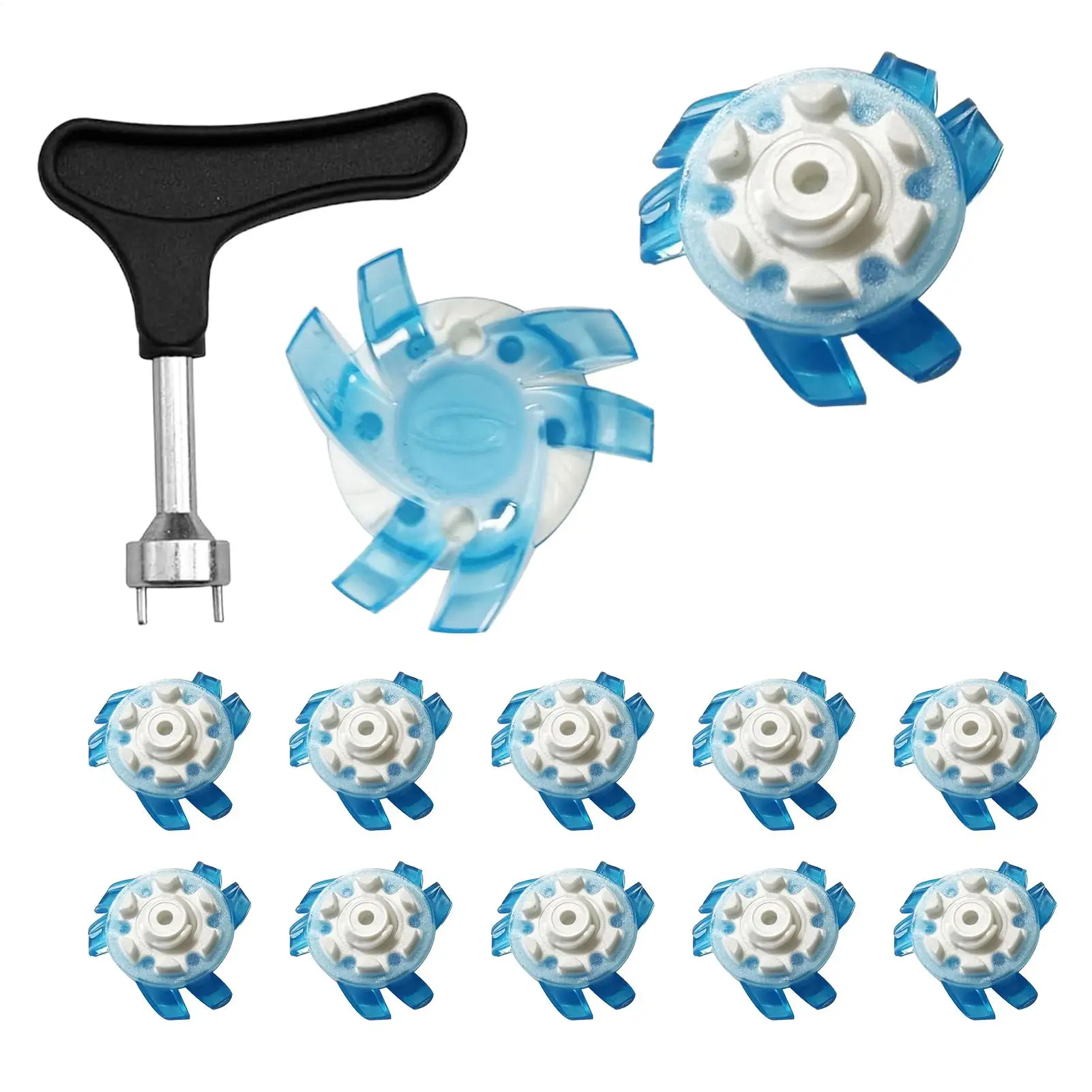 

12 шт., шипы для обуви для гольфа, противоскользящие шипы для обуви для гольфа, сменный винт с резьбой, шипы, бутсы для гольфа, аксессуары для обуви для гольфа