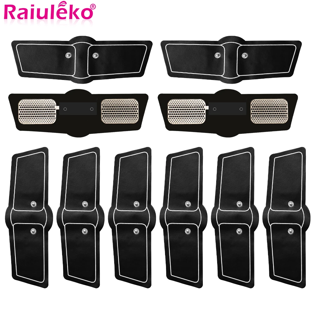 5/10Pcs EMS Massage Gel Patch for Muscle Stimulator Abdominal Neck Back Fitness Buttocks Arm Abdomen Trainer Slimming Massager