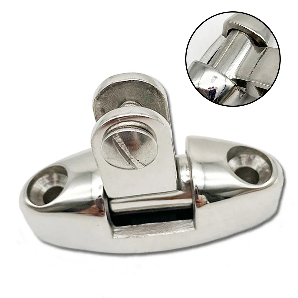 2023 New Hot Sale Marine Boat Accessories High Quality Deck Hinge 316 Stainl Steel Bimini Top Cover Accessories