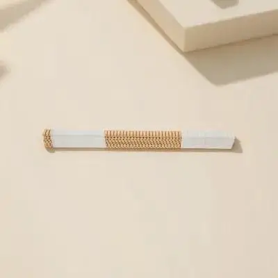 

8Pcs Guitar Binding Purfling Flexible Decorative Strips Inlay Strip for Acoustic Classical Electric Guitar Ukulele Bass