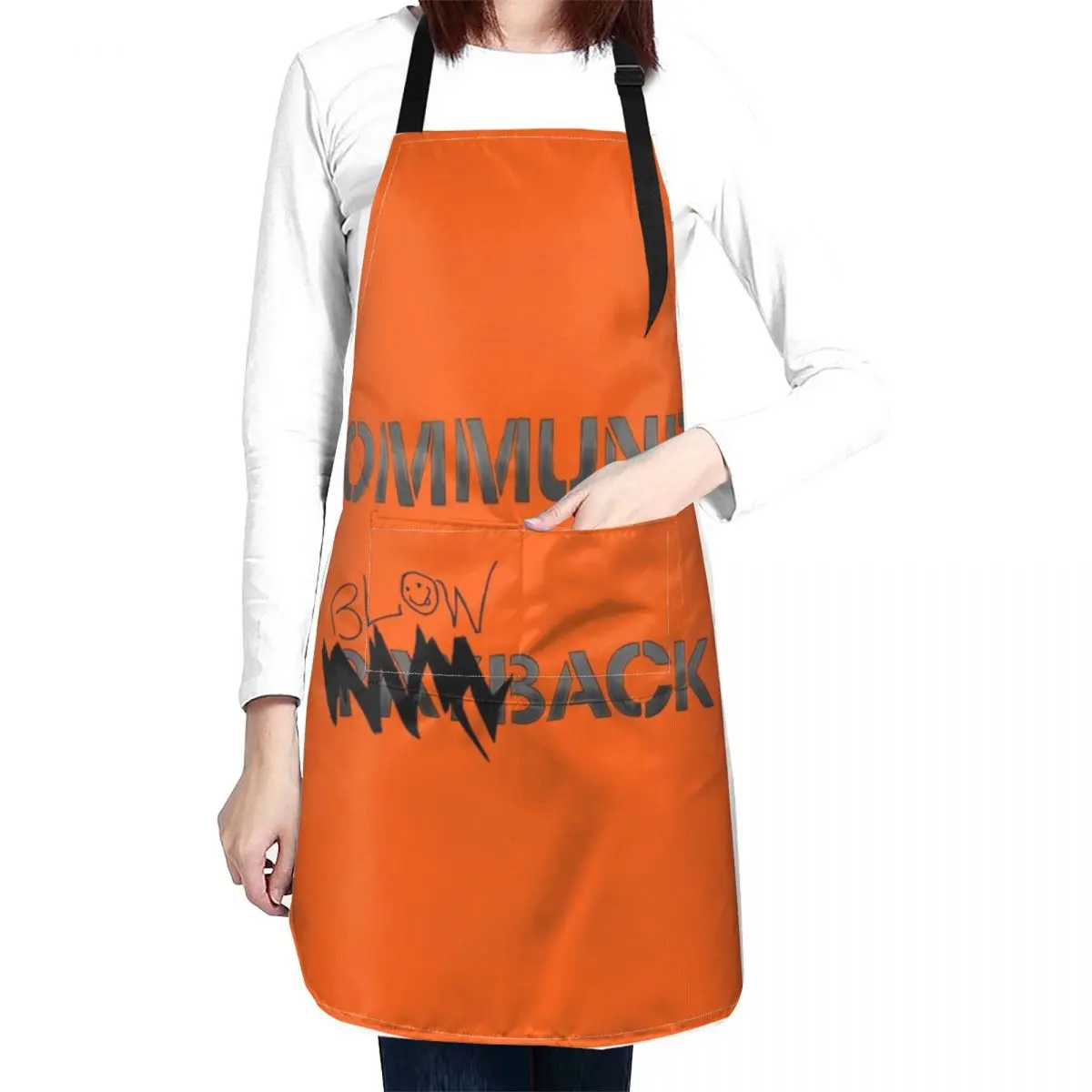 Community Blowback - Misfits - Channel 4 Apron kitchen gadgets kitchen item Apron