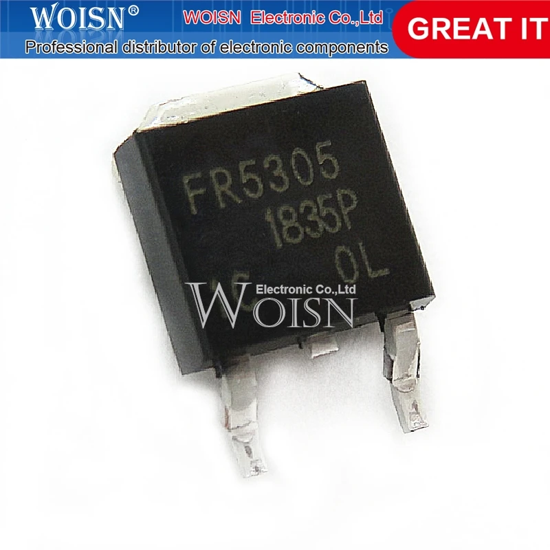 10PCS IRFR5305TRPBF IRFR5305 TO252 TO-252FR5305 new original In Stock