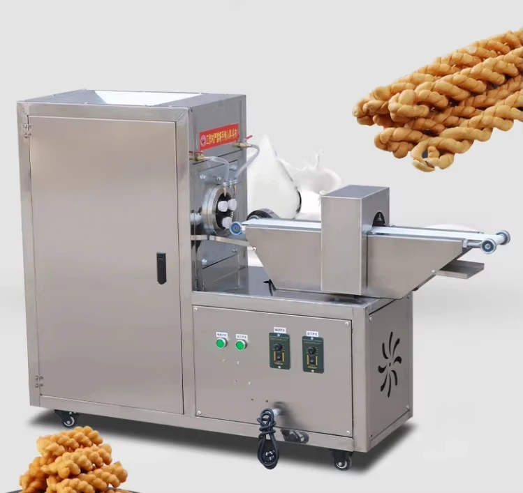 

High Quality Dough Twist Machine Snack Manufacturer & Twist Cutting Equipment Grain Product Maker