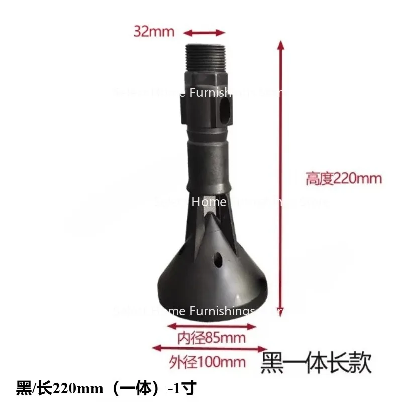 Suitable for 1 Inch Solenoid Valve Backblowing Dust Removal Fryer Pulse Valve Filter Cartridge Venturi Tube Pulse Nozzle