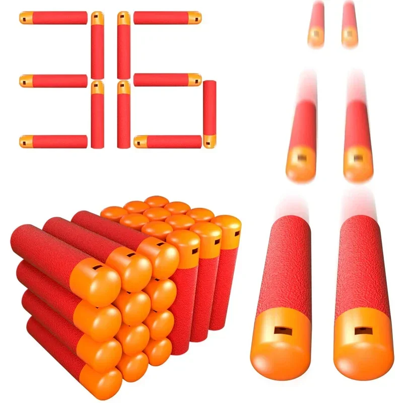 

Набор сменных дротиков AA-36PCS Mega Dart, 9,5 см, совместим с пистолетами Nerf Mega, универсальные сменные патроны для серии N-Strike Mega