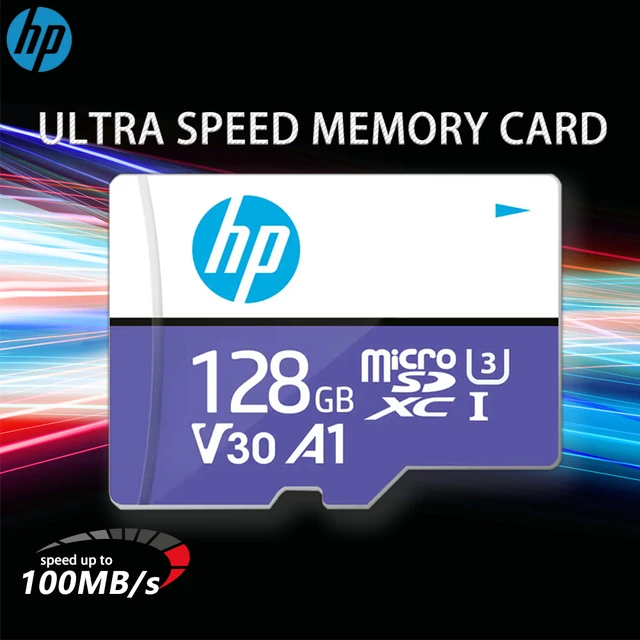 Karta pamięci HP Micro SD Class 10 64GB 128GB U3 4K High Speed Cartao De Memoria Flash Memory TF Mecard C10