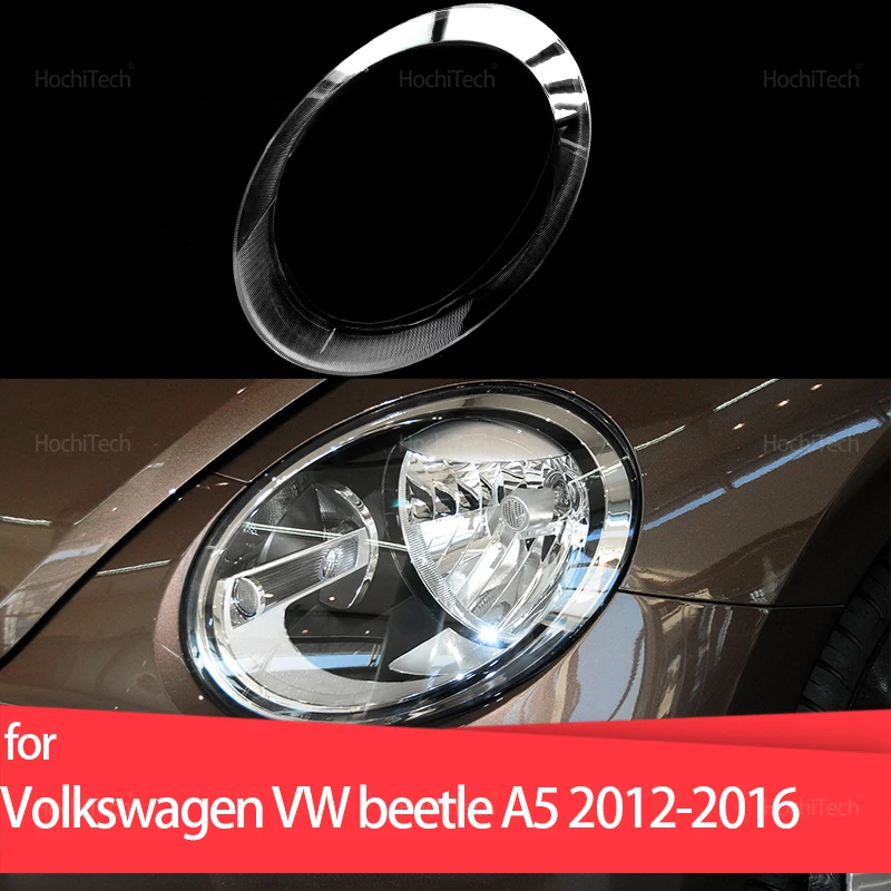 

Для Volkswagen VW beetle A5 2012-2016 крышка фары автомобиля линза фары стекло замена переднего абажура авто корпус 2014 2015
