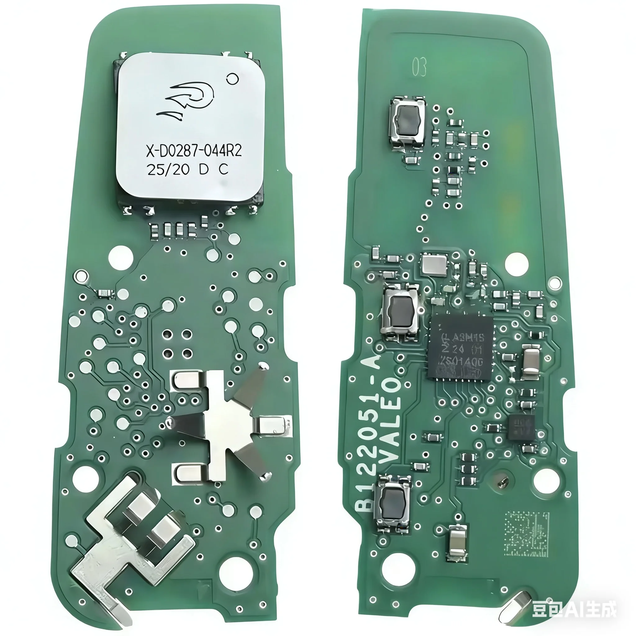 Original PCB IM3A 4A A3M05/A3M15 Chip 433MHz Proximity Car Remote Key For Peugeot508 5008 Citroen C3 C4 Opel