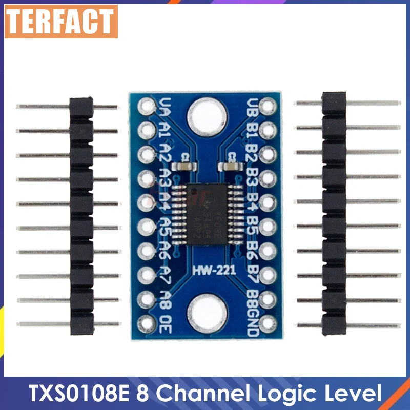 3.3V 5V TXS0108E 8 Channel Logic Level Bi-directional Converter Module TXB0108 Mutual Convert Module TXS0108