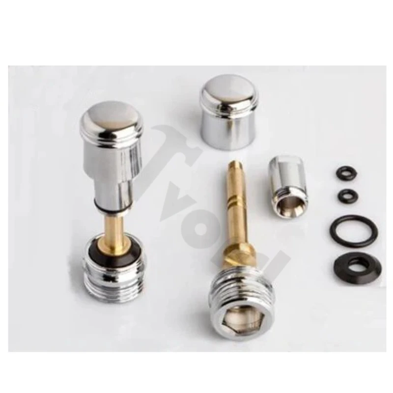 Faucet Separator Throttle Diverter Three-way Mix Valve Switch Shower Faucet Switch To Diverter Copper Rod Pull Cap Accessories