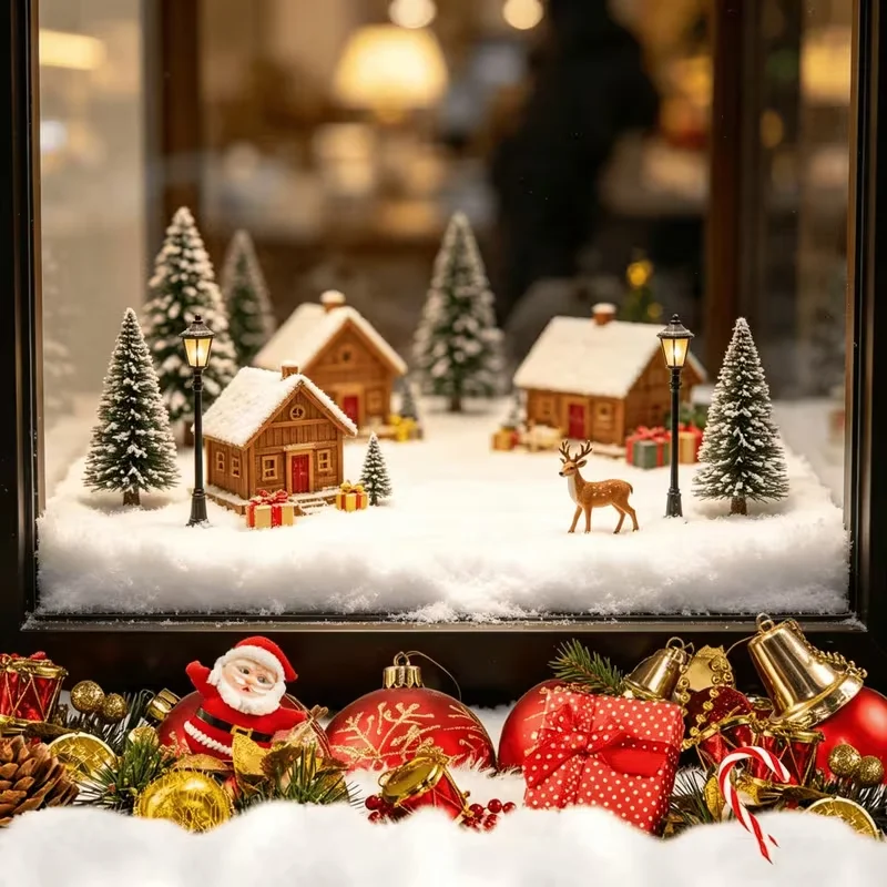 1Pc Christmas Artificial Snow  - Christmas Tree Artificial ulasan dan harga