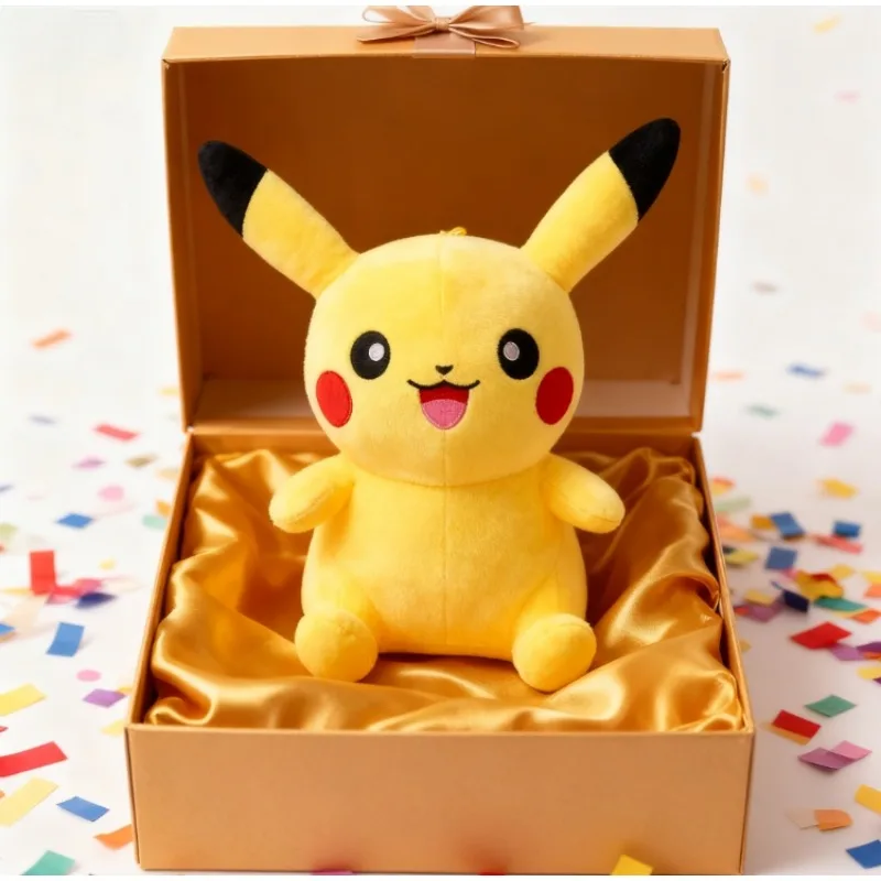 Pokemon Plush Doll Pikachu Stuffed Toys for Children Anime Throw Pillow Birthday Christmas Gift for Children Friends Boys Girls