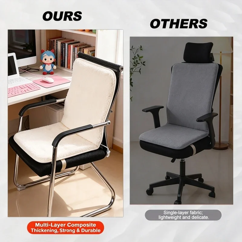 9 Gears Adjustable Temperature Electric Heating Cushion Backrest Heated Chair Pad Home Office Vehicle Seat Cushion Winter Mat