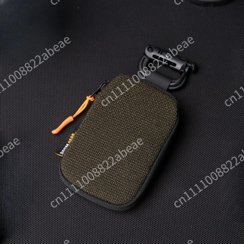 Small EDC Storage Bag Multi-functional Organizer Wallet Small Pouch Pocket Men Fanny Pack with Hanging Buckle Outdoor Camping