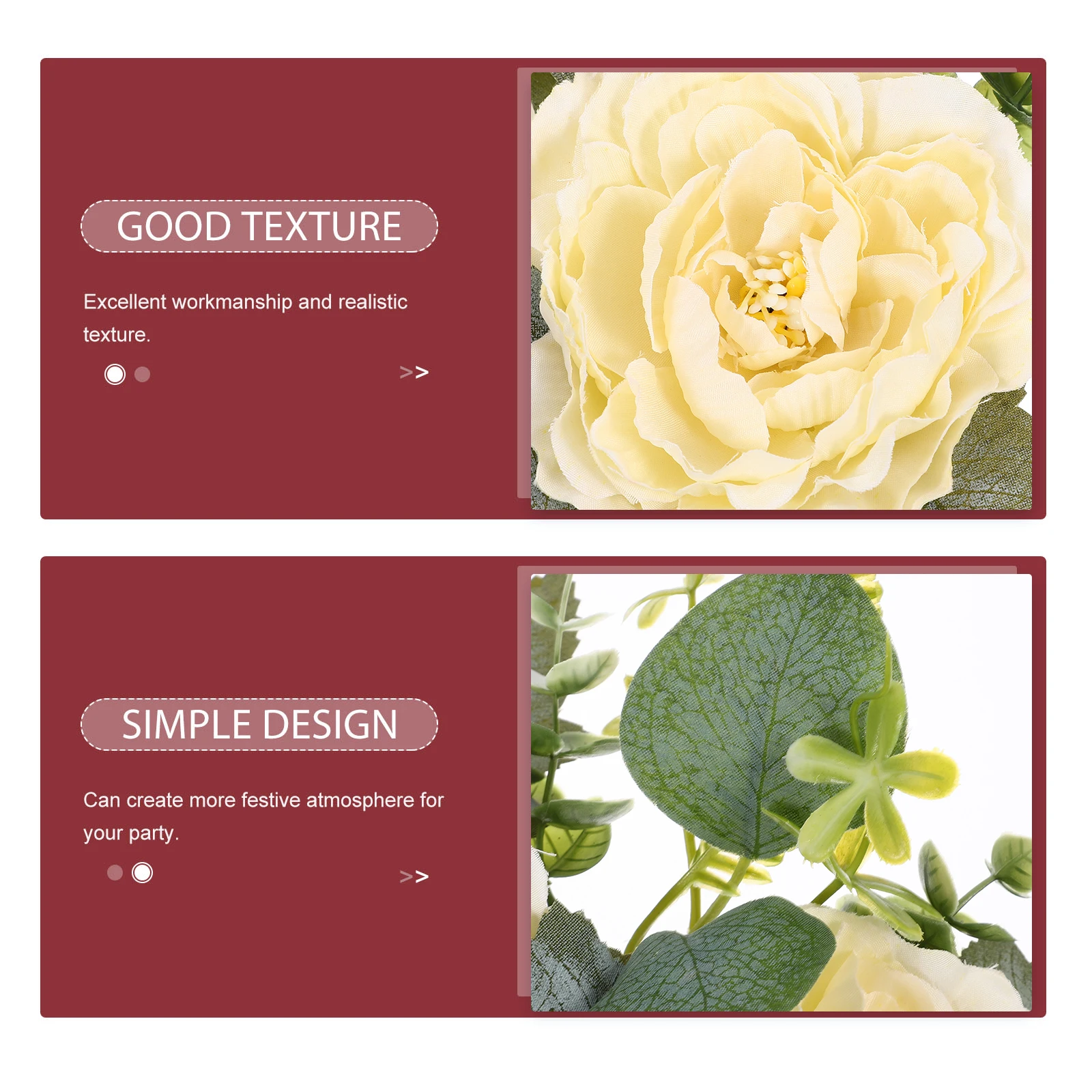 

Rose Garland Holder Flower Table Decorations Wedding Party Rings for Centerpieces Fake Artificial Wreath Wreaths