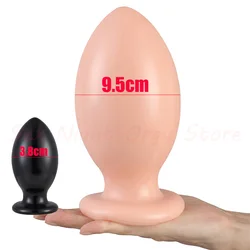 3.74inch Huge Anal Sex Toys Big Butt Plug Dildo Anus Dilator Buttplug Prostate Massager Masturbation for Men Women Adult Sexual