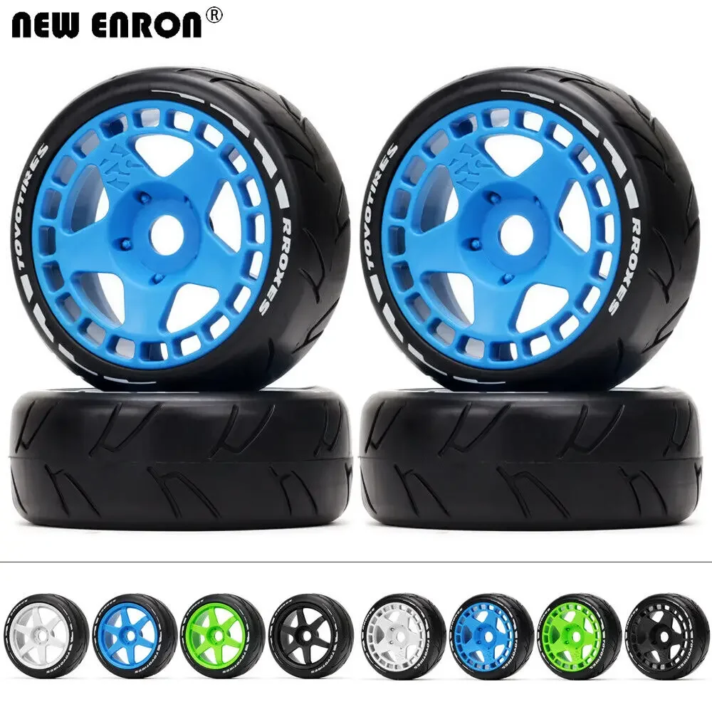 

NEW ENRON Rubber Buggy Off-Road 17mm Wheel Tires Tyre For 1/8 RC car Arrma Traxxas KM Kyosho