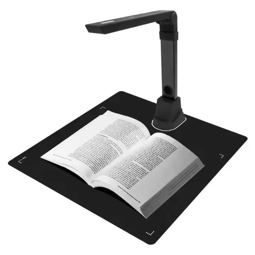 

Yinzam High Speed Automatic Book Scanner, Portable Document Scanner A3 A4 Document Camera for Education Office