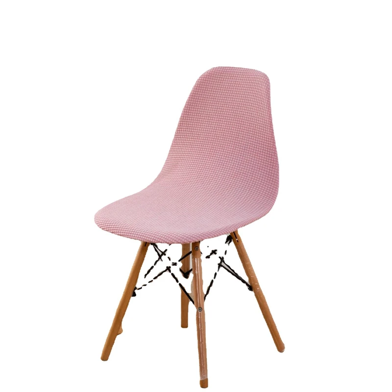 Funda para silla Eames gruesa antideslizante de lana de maíz, funda para silla de ocio a prueba de polvo para el hogar y la Oficina