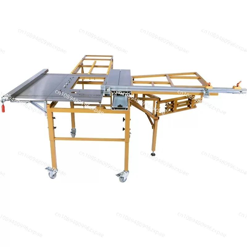 

Folding Portable Woodworking Table Saw,Horizontal Sawmill for Plywood and Timber Cutting,Easy to Move and Operate