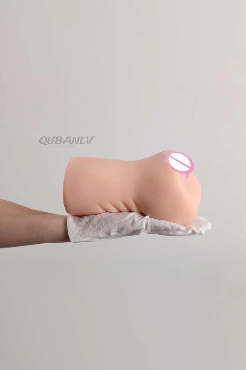 QUBANLV Male Masturbator Reality Vagina Anal Oral Sex Toys Female Pussy Erotic Masturbation Toy High Quality Adult Erotic