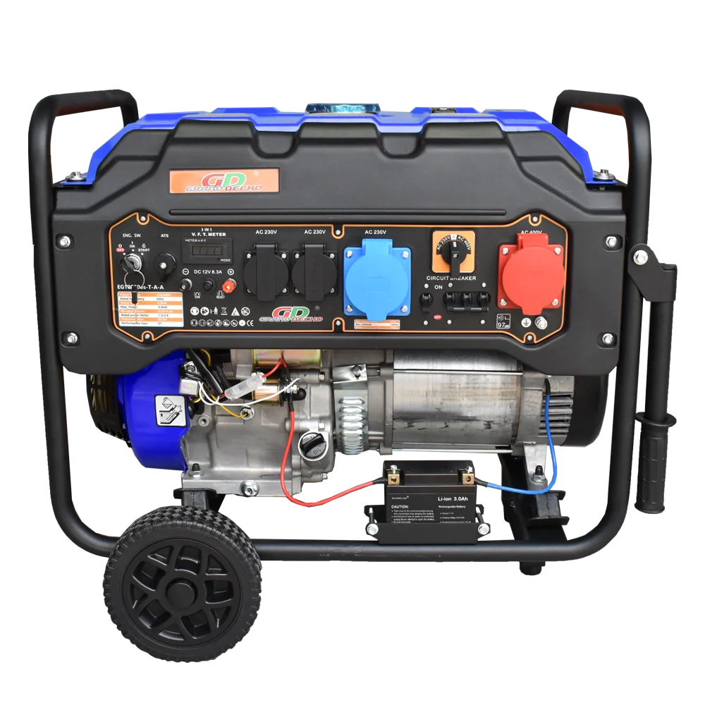 Start 4-Stroke Air-Cooled Generator EG10000ES-T-A-A for Home Backup