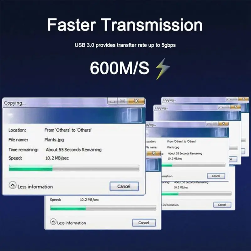 USB3.0 Extension Cable Signal Amplifier Cable Type A Male To Female Extender Cable For PC Laptop Conference Camera