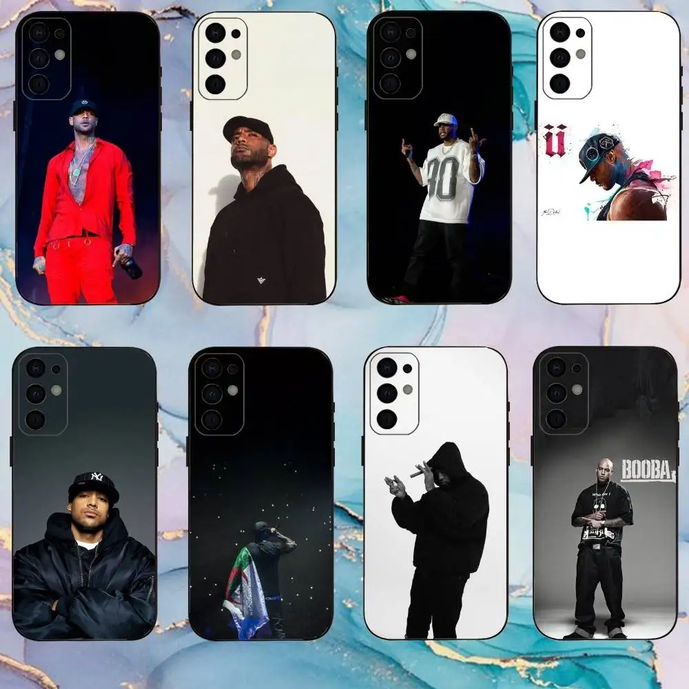 

Rapper B-Booba Phone Case For Samsung S25,S24,S21,S22,S23,S30,Ultra,S20,Plus,Fe,Lite,Note,10,9,5G Black Cover