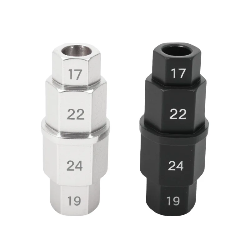 Motorcycle Front Wheel Main Shaft Socket Wrench 35mm Hex Socket Sleeve Spanner Repair Removal Hand Tool