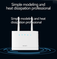 Wireless 4G CPE Router 300Mbps LTE Router 3G 4G SIM Wifi Router with RJ45 WAN LAN Port High Speed External Antenna 10 User