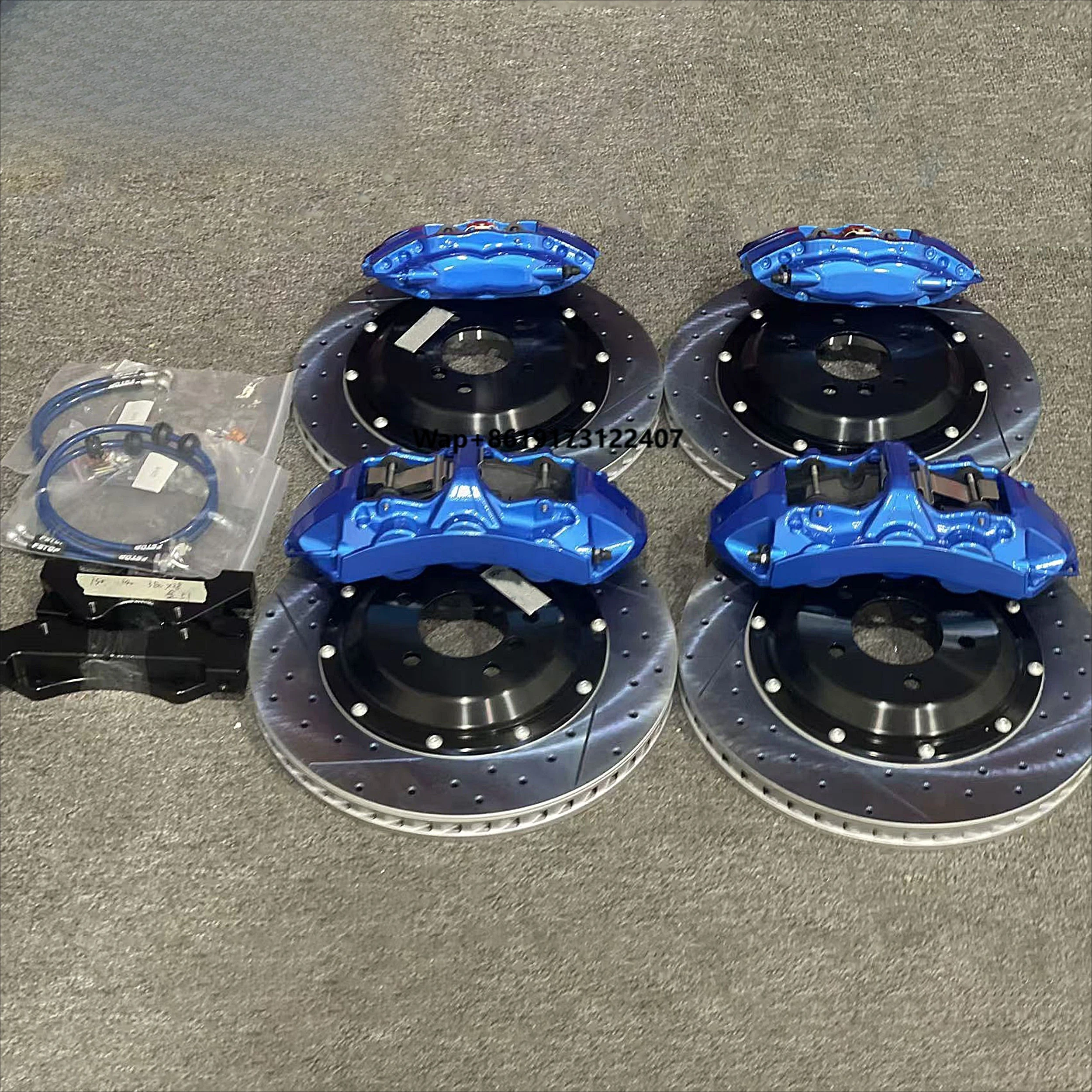 

Комплект карбоновых дисковых тормозов (2 части) с увеличенными колодками для моделей M