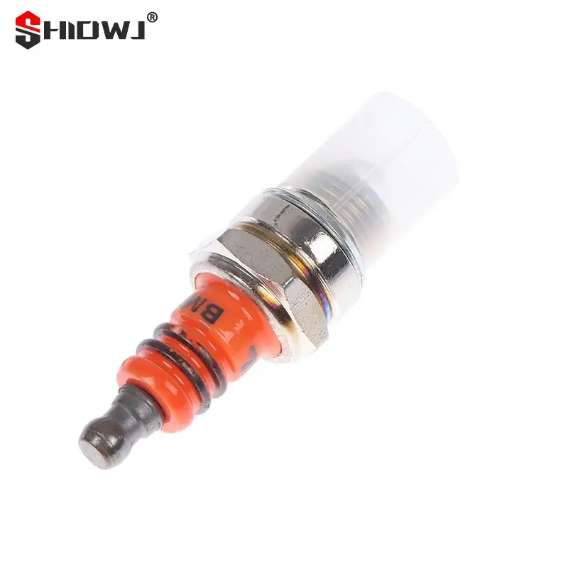 1 Pcs BM6A Spark Plug Glow Plug Standard Spark Plug BM6A Small Engine Replacemnet For 2-Stroke Chainsaw Lawn Mower Strimmer