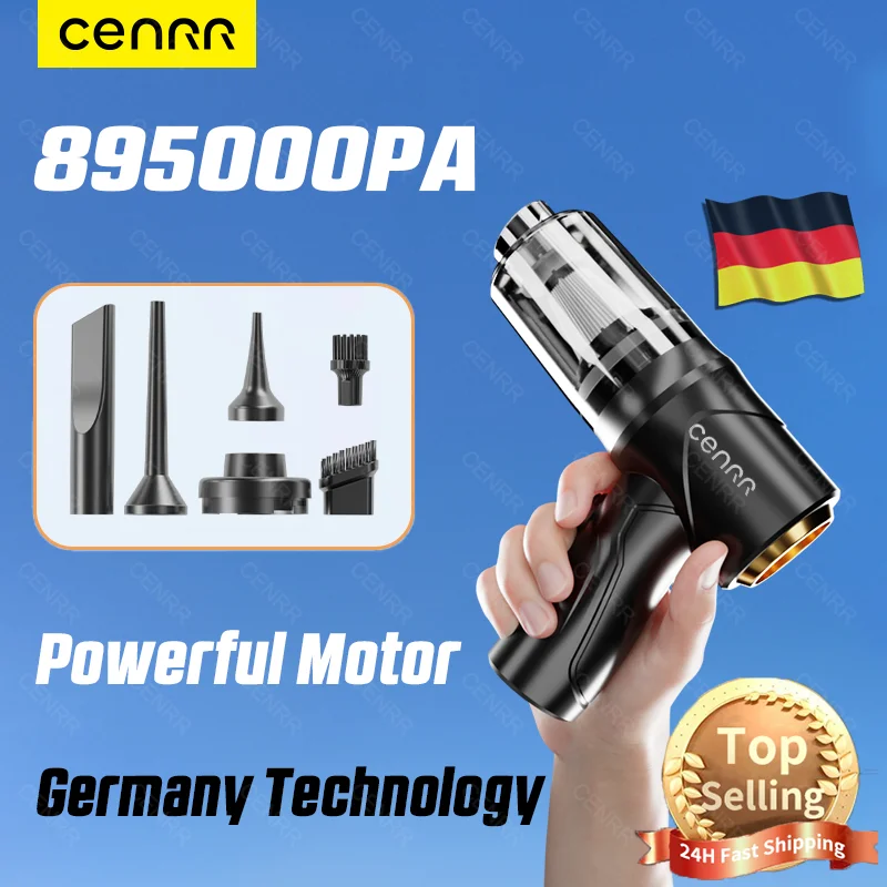 

CENRR 895000PA Mini Car Vacuum Cleaner Strong Scution Portable Powerful Air Blower Vacuum Cleaner For Car Home Appliance