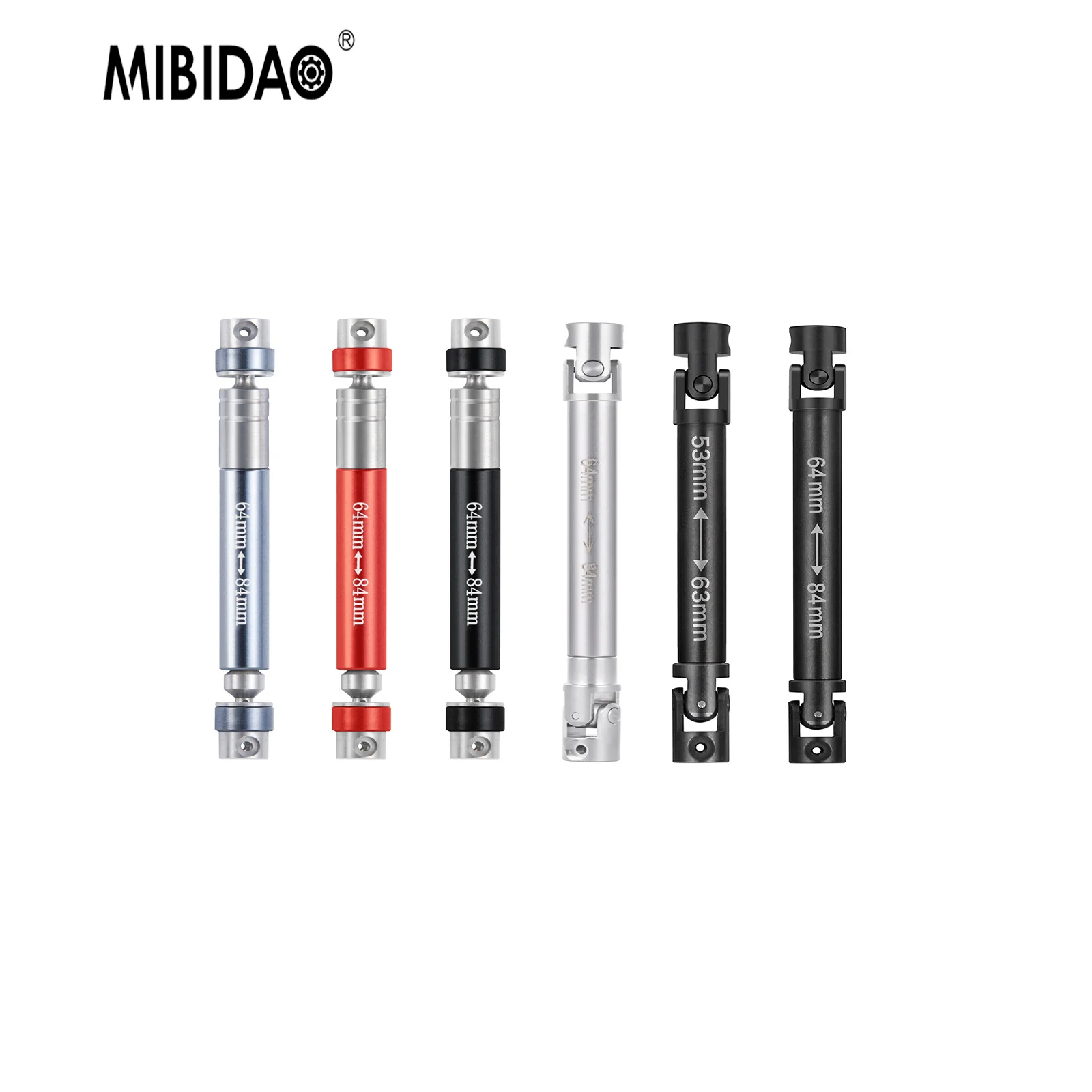 

MIBIDAO 2 шт. стальной центральный приводной вал коробки передач для 1/24 RC гусеничного автомобиля осевой SCX24 90081 AXI00001 AXI00004 AXI00005 AXI00006