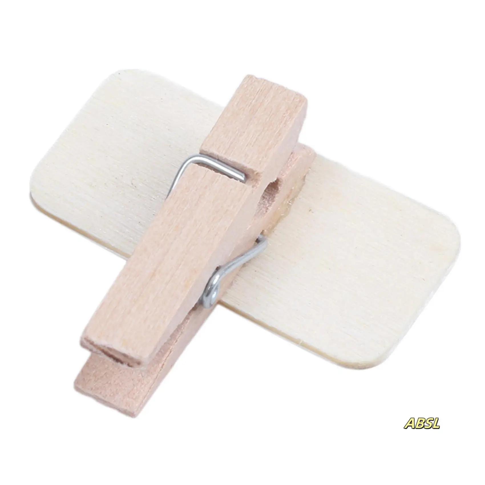 150 Mini Blackboard Wood Message Slate Rectangle Clip Clip Panel Card Memos Label Brand Price Place Number Table