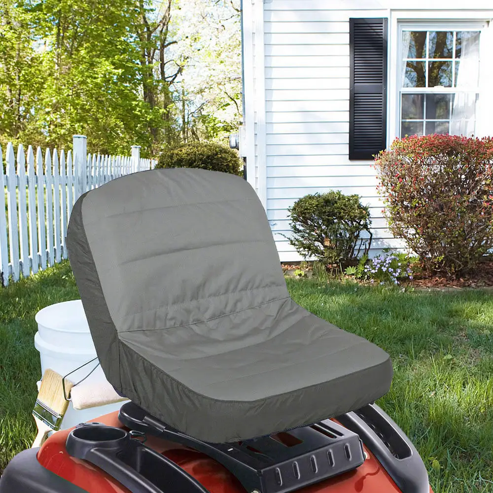 Replacement Mower Seat Cover For MOXPEER Tractor Protective Pad Dustproof Fabric Garden Lawn Care Tool Accessory