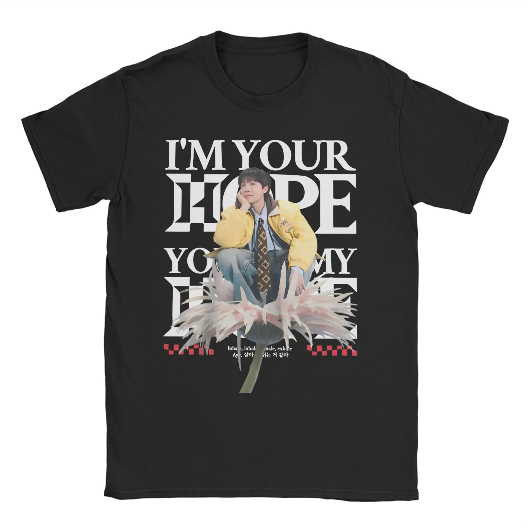 Hope on the Stage Tour T Shirts for Men Women Cotton Vintage T-Shirts Crew Neck Tee Shirt Short Sleeve Clothing 4XL 5XL