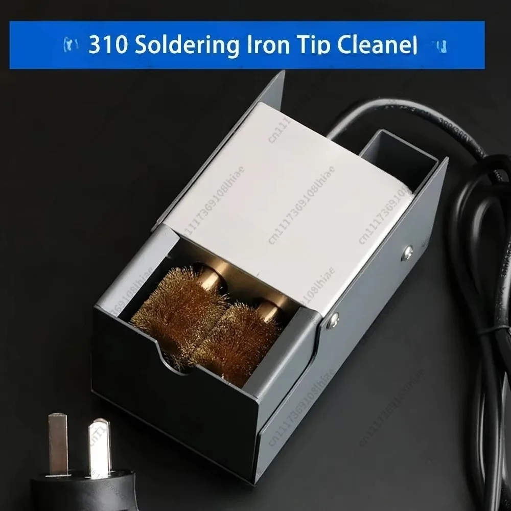 2pcs soldering iron cleaning brush QU- ICK 310 soldering tip cleaning brush with copper brush to automatically remove oxides