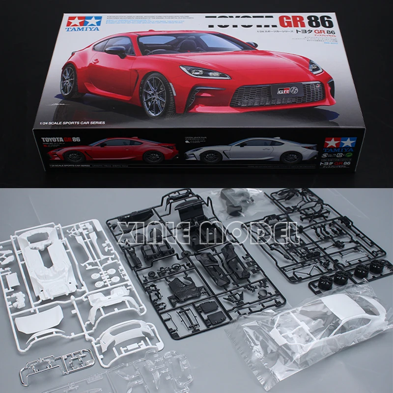 

TAMIYA Scale car model kit 24361 GR 86 with engine built-in 1/24 Hobby collection of toy models gift