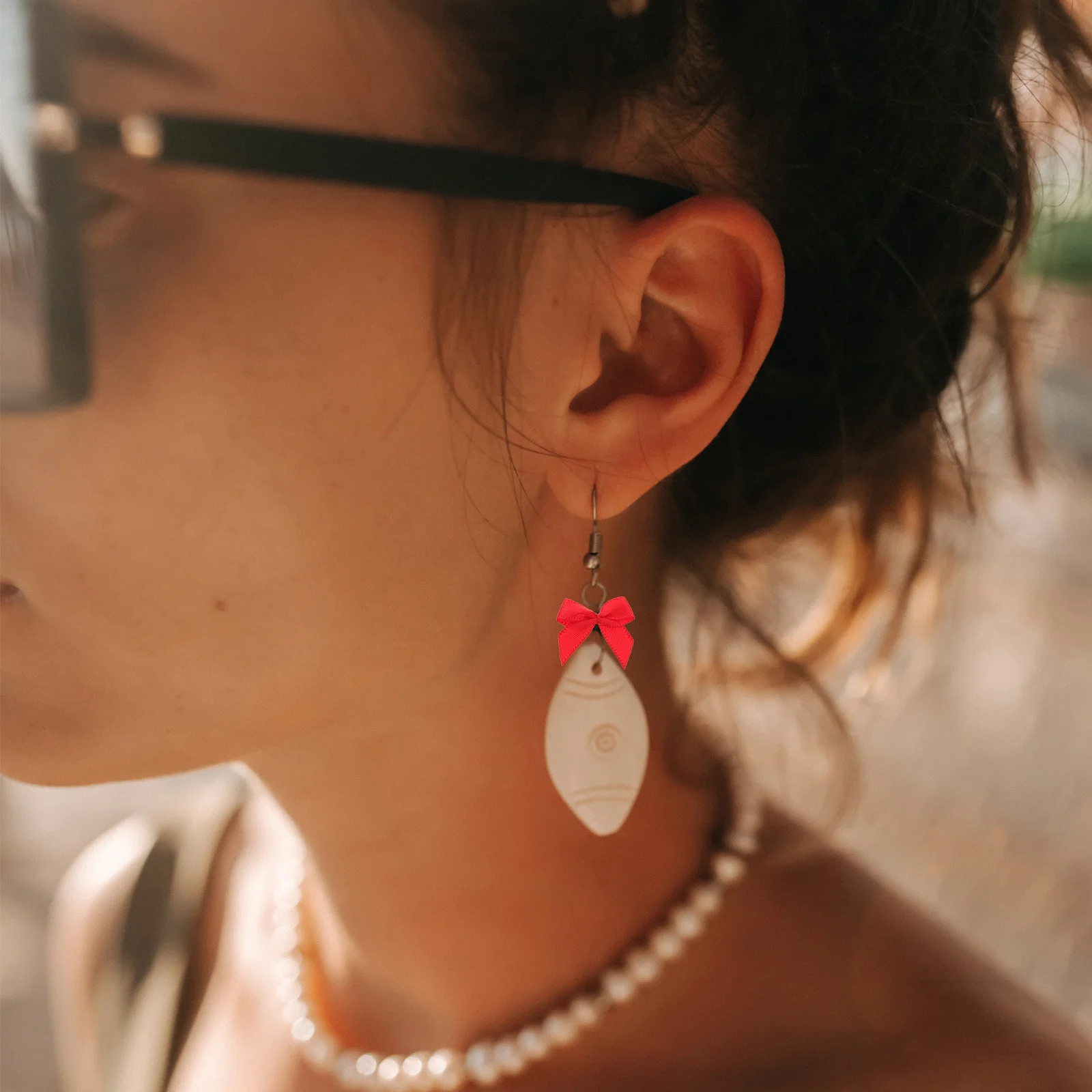 

100pcs Christmas Bows Butterfly Knot For Diy Crafts Making Premium Polyester Bowknot Hairpin Xmas Decor Clothing Accessory Bag