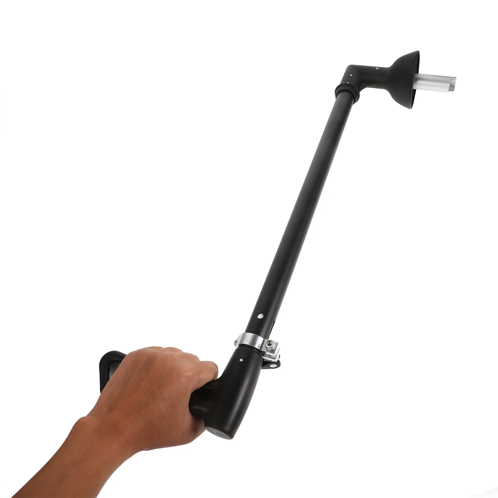 Black Baby Stroller Handlebar Console - Replacement Push Rod, Quick Release, Universal for Foldable Scooters, Stroller Accessory