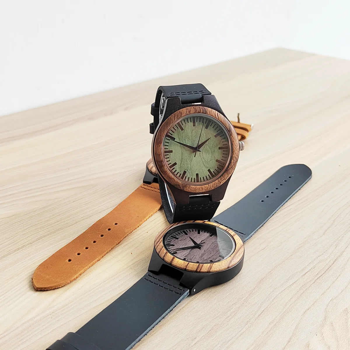 Erkekler ve kadınlar için ahşap izle Unisex hafif el işi kuvars saatler Timepiece saat özelleştirilmiş Watche hediye reloj hombre