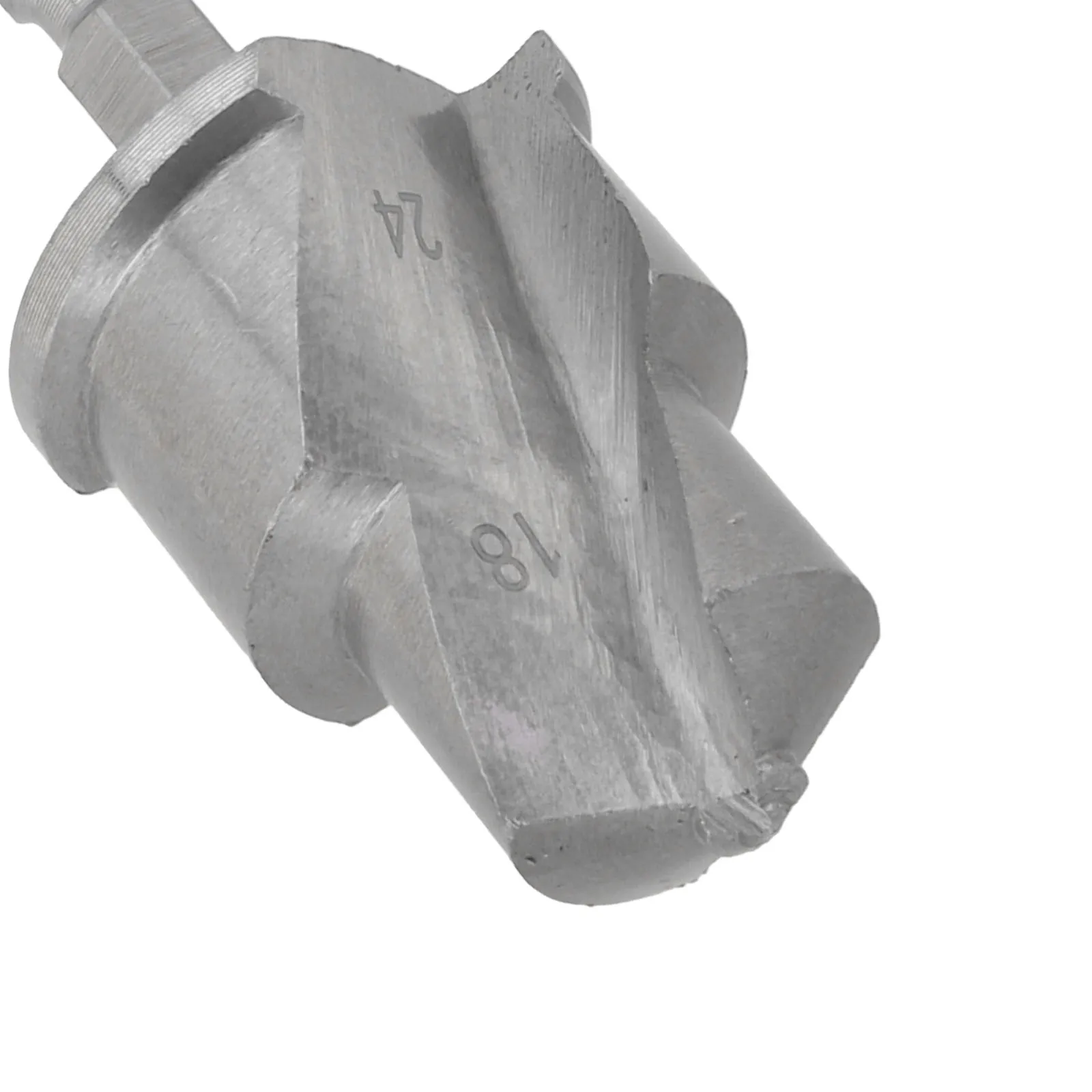Hexagon Shank Drill Hex Water Pipe Tool Precise Positioning Spiral Groove Chip Removal Use With Electric Drill Easy Disassemble