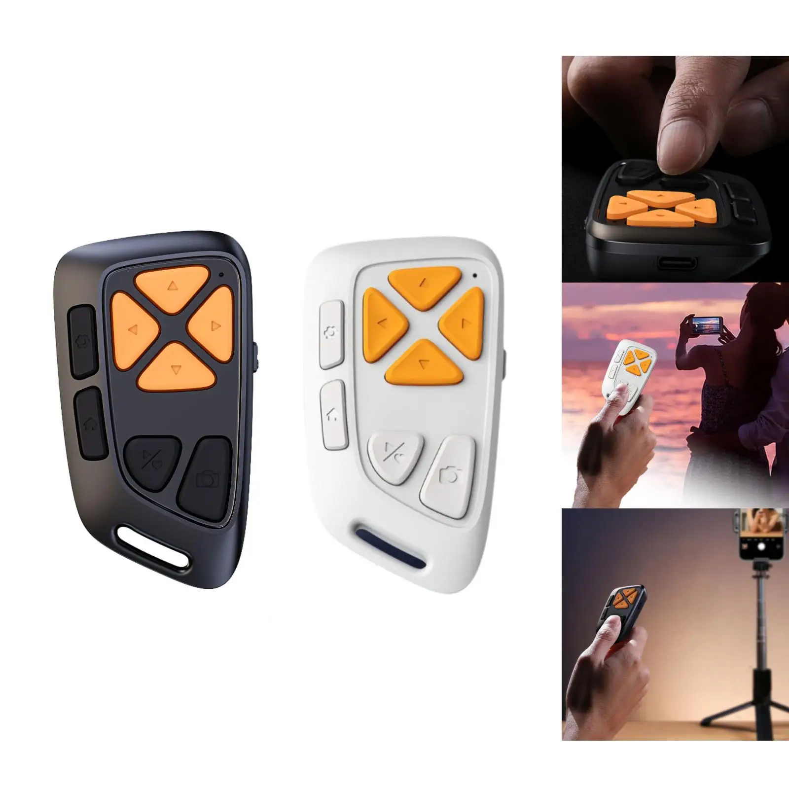 Câmera de rolagem de controle remoto, bateria 200mAh, foto rápida, foto e vídeo Turner, vídeo curto página Turner para telefones App