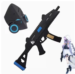 Game Blue Archive Hakari Atsuko Cosplay weapon Helmet mask Headwear Halloween Cosplay Costume Accessories Halloween props