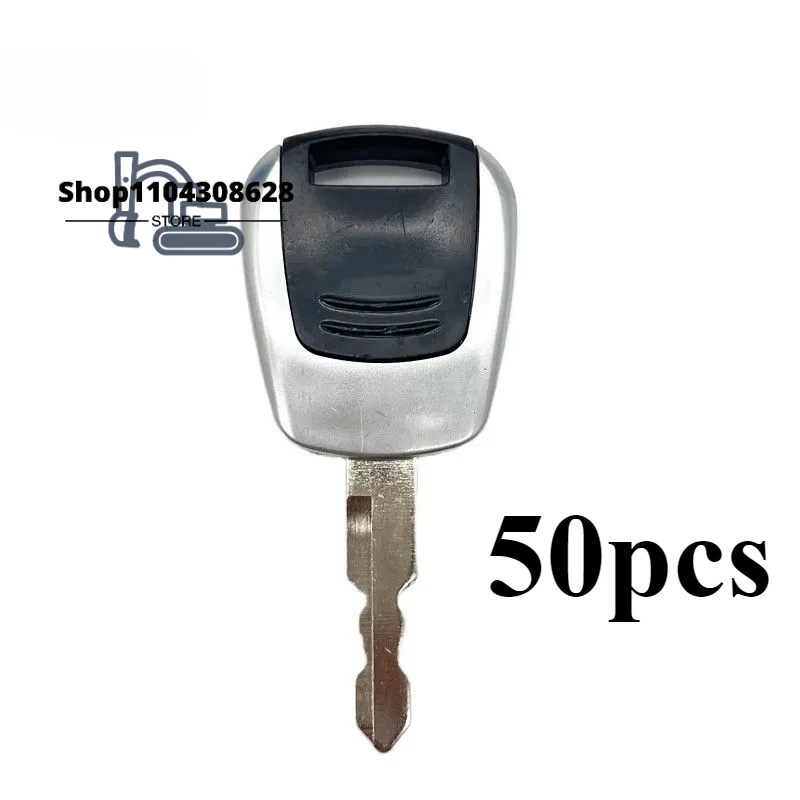 50PCS Keys for Hyundai Excavator Heavy Equipment Ignition Key - New Style 21Q4-00090 R-9 Series Equipment Models